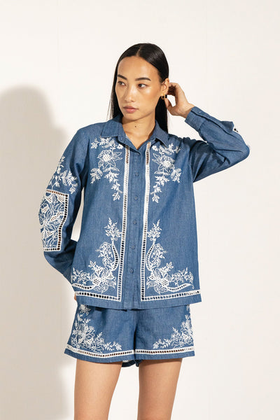 Vira Buttondown Shirt & Shorts