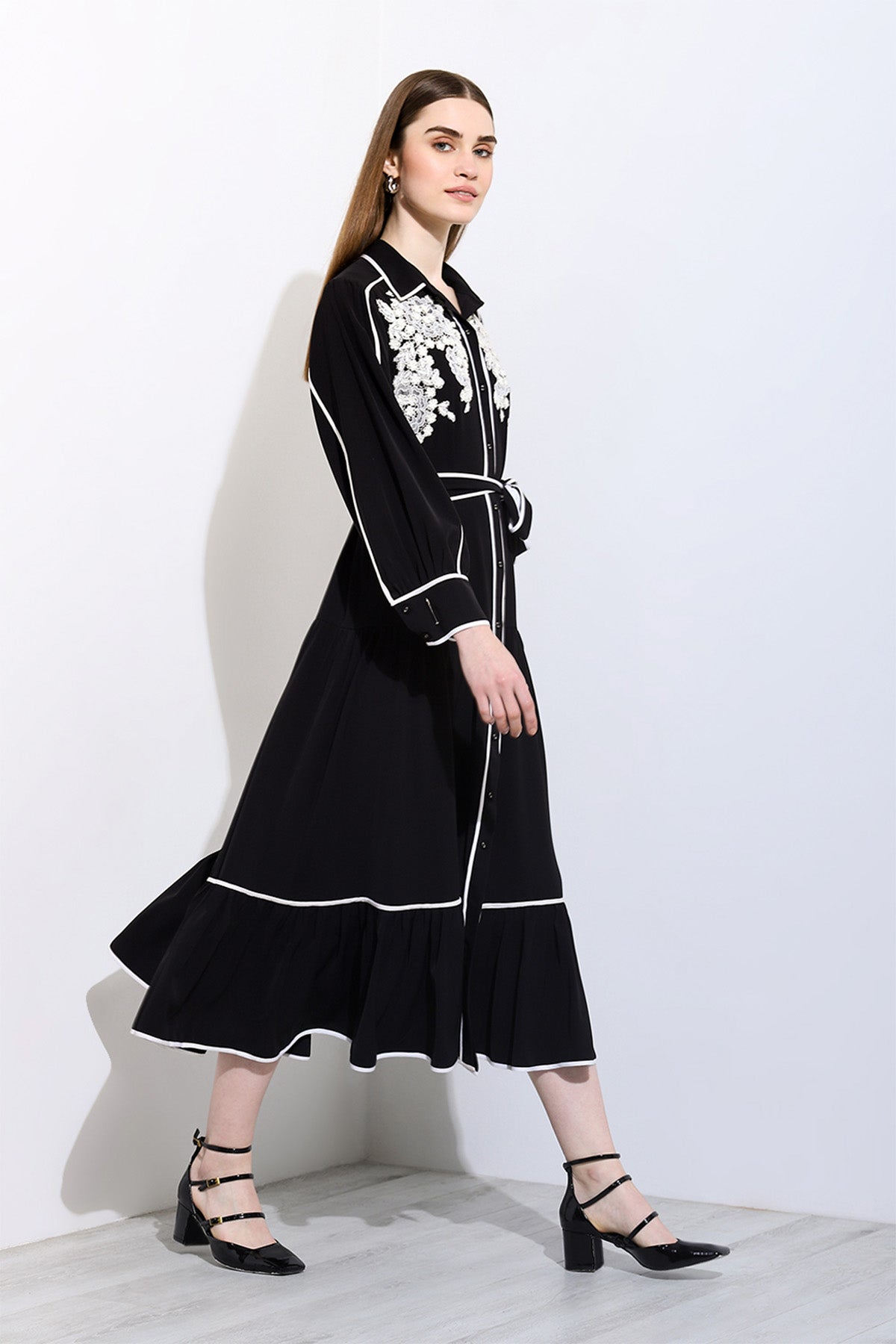 Lucia Tier Shirt Dress