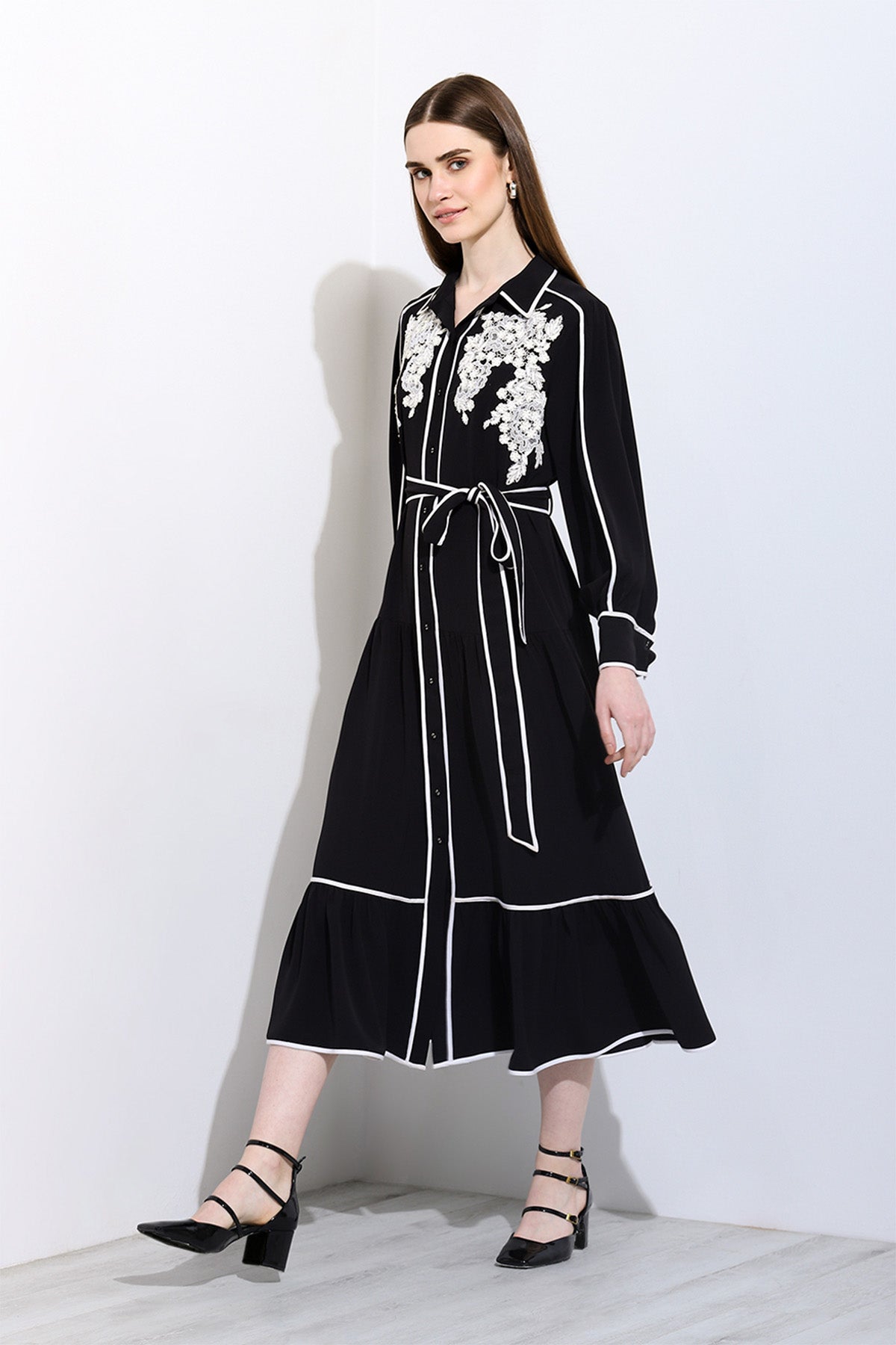 Lucia Tier Shirt Dress