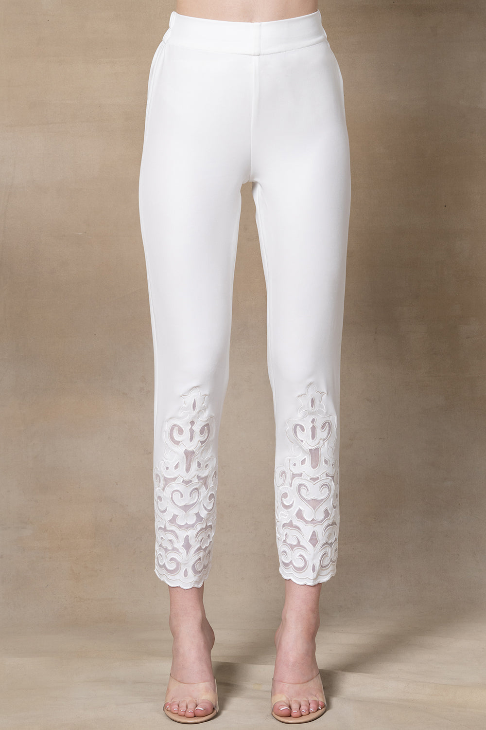 LAILA PANT WHITE