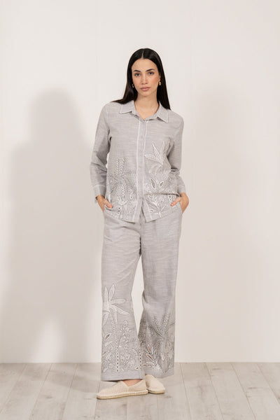 Elvira Buttondown Shirt & Pants